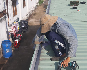 Đơn vị nhận lắp máng xối, thay tôn chống dột tại Thủ Đức, TPHCM