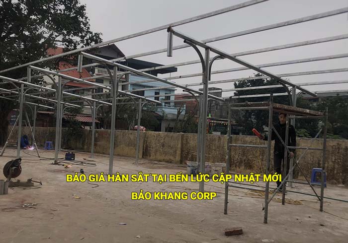 Báo giá hàn sắt tại Bến Lức cập nhật mới