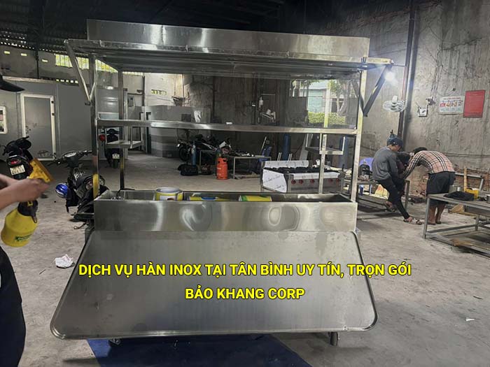 Dịch vụ hàn inox tại Tân Bình uy tín, trọn gói