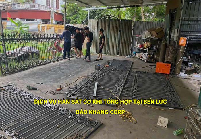Dịch vụ hàn sắt cơ khí tổng hợp tại Bến Lức