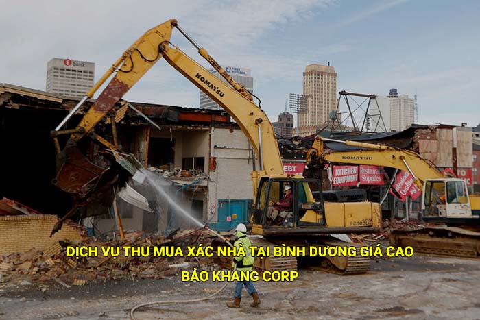 Dịch vụ thu mua xác nhà tại Bình Dương giá cao