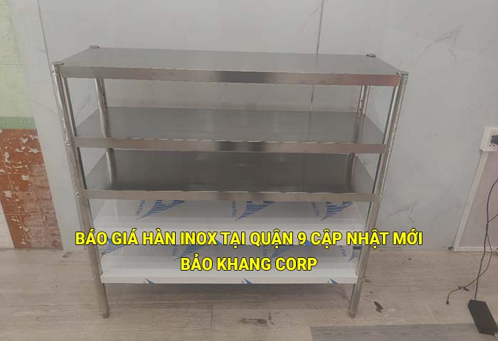 Báo giá hàn inox tại Quận 9 cập nhật mới