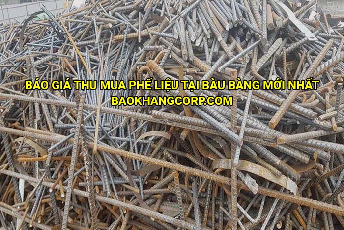 Báo giá thu mua phế liệu tại Bàu Bàng mới nhất