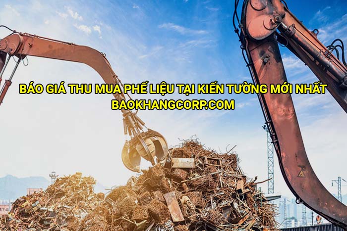 Báo giá thu mua phế liệu tại Kiến Tường mới nhất