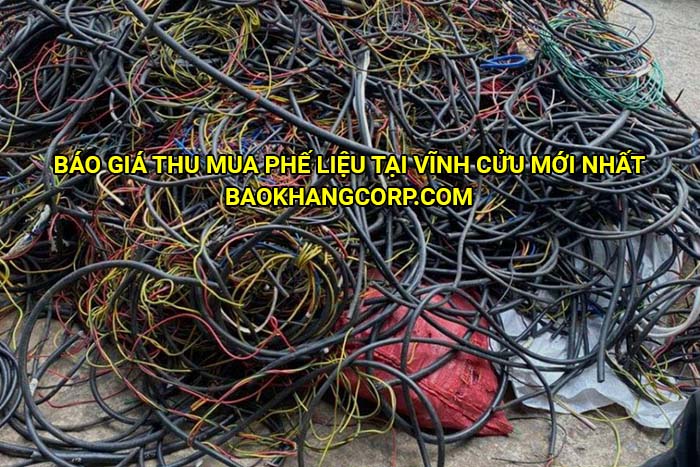 Báo giá thu mua phế liệu tại Vĩnh Cửu mới nhất