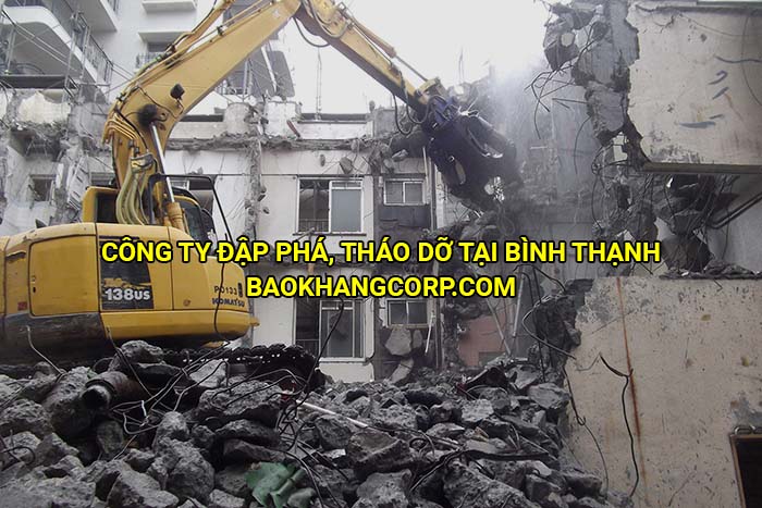 Công ty đập phá, tháo dỡ tại Bình Thạnh