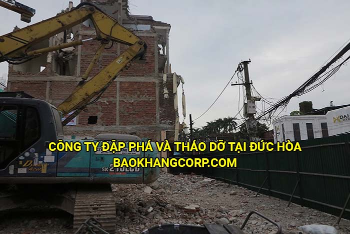 Công ty đập phá và tháo dỡ tại Đức Hòa