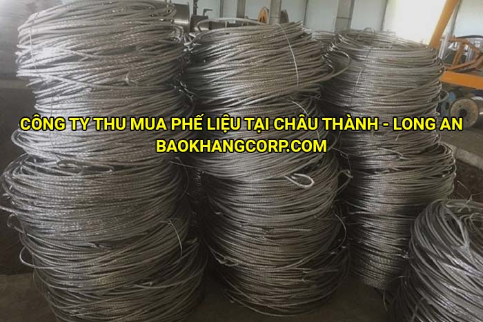 Công ty thu mua phế liệu tại Châu Thành - Long An