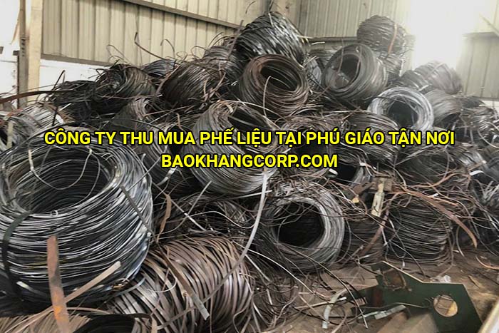 Công ty thu mua phế liệu tại Phú Giáo tận nơi