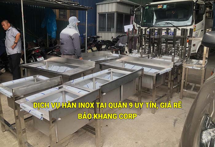 Dịch vụ hàn inox tại Quận 9 uy tín, giá rẽ