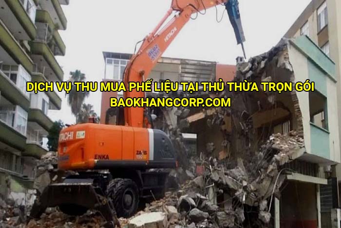 Dịch vụ thu mua phế liệu tại Thủ Thừa trọn gói