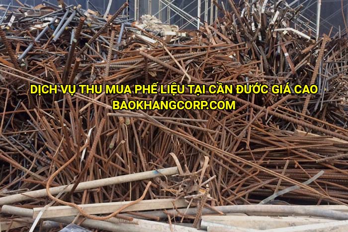 Dịch vụ thu mua phế liệu tại Cần Đước giá cao
