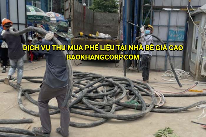 Dịch vụ thu mua phế liệu tại Nhà Bè giá cao