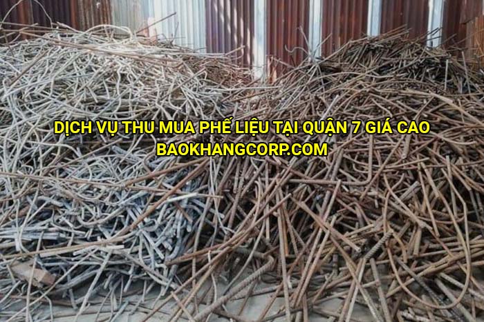 Dịch vụ thu mua phế liệu tại Quận 7 giá cao