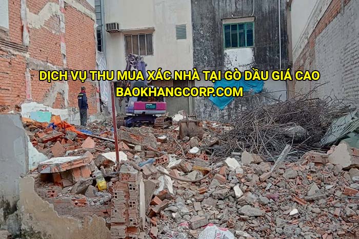 Dịch vụ thu mua xác nhà tại Gò Dầu giá cao