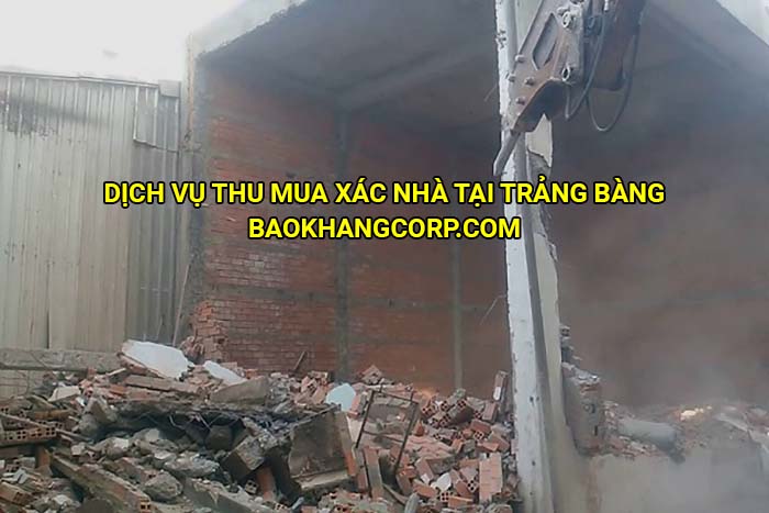 Dịch vụ thu mua xác nhà tại Trảng Bàng