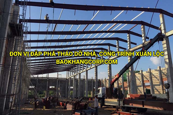 Đơn vị đập phá tháo dỡ nhà, công trình Xuân Lộc