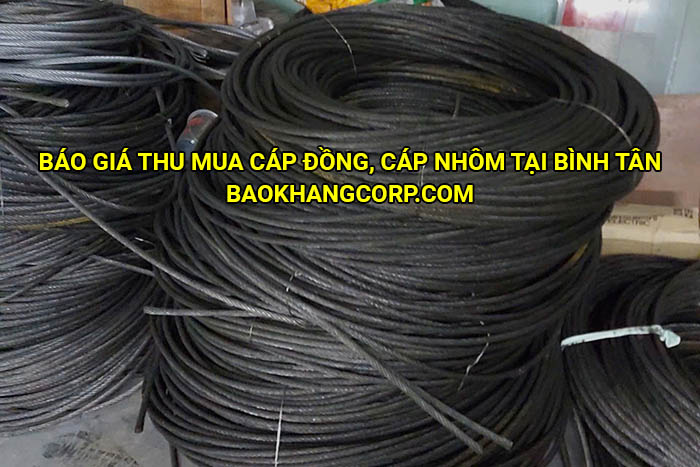 Báo giá thu mua cáp đồng, cáp nhôm tại Bình Tân