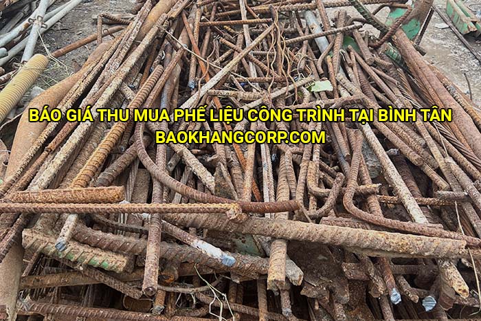 Báo giá thu mua phế liệu công trình tại Bình Tân