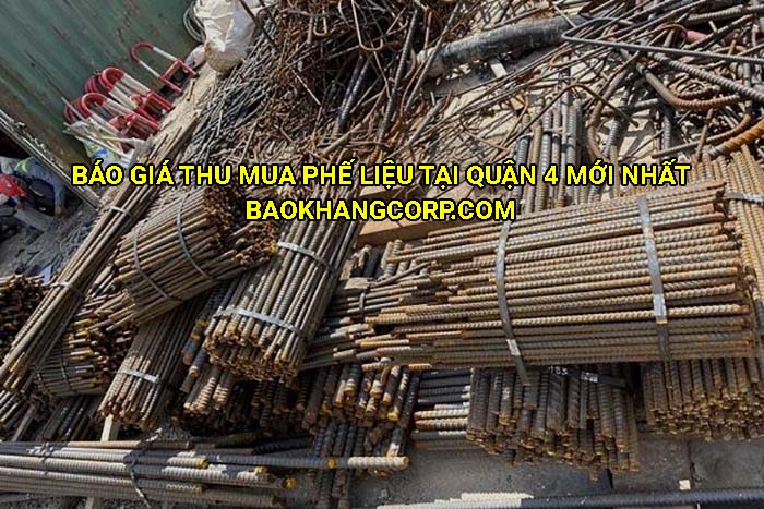 Báo giá thu mua phế liệu tại Quận 4 mới nhất