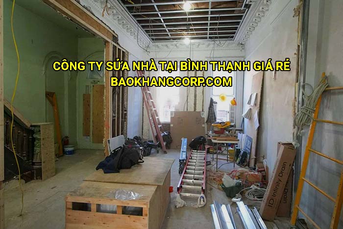 Công ty sửa nhà tại Bình Thạnh giá rẻ