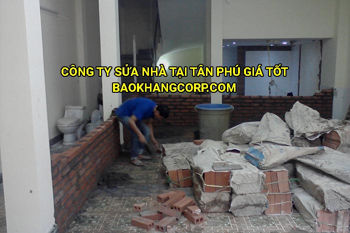Công ty sửa nhà tại Tân Phú giá tốt