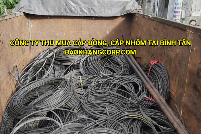 Công ty thu mua cáp đồng, cáp nhôm tại Bình Tân