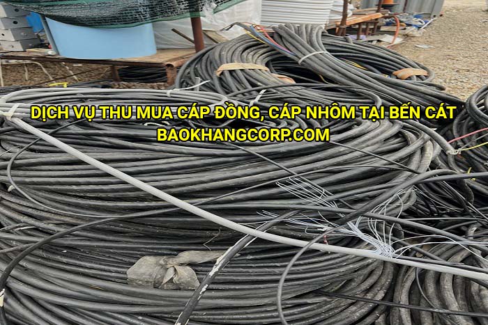 Dịch vụ thu mua cáp đồng, cáp nhôm tại Bến Cát