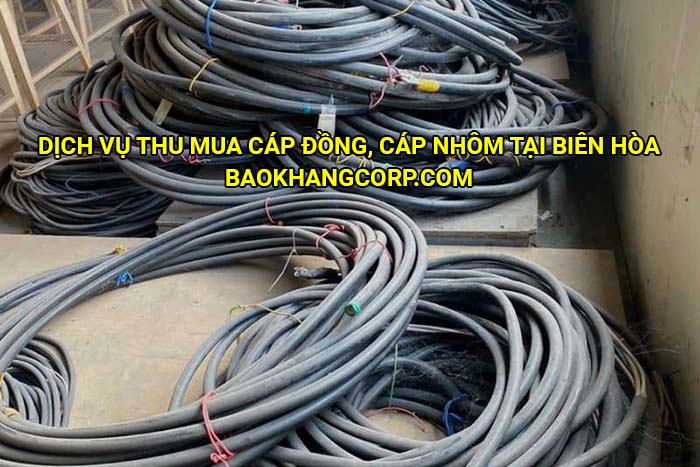 Dịch vụ thu mua cáp đồng, cáp nhôm tại Biên Hòa