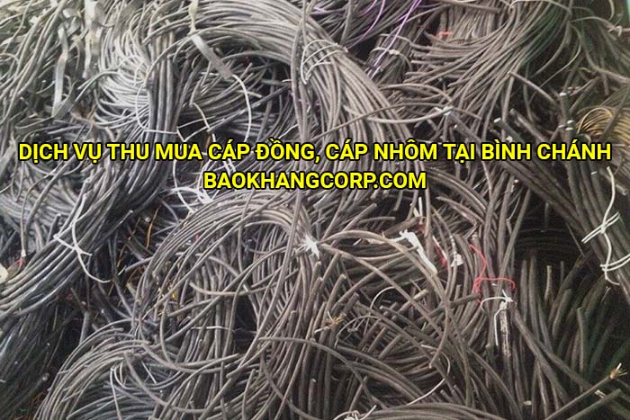 Dịch vụ thu mua cáp đồng, cáp nhôm tại Bình Chánh