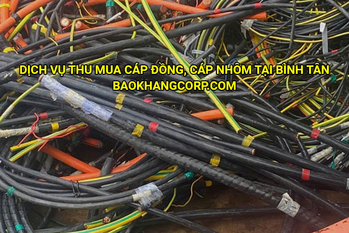 Dịch vụ thu mua cáp đồng, cáp nhôm tại Bình Tân