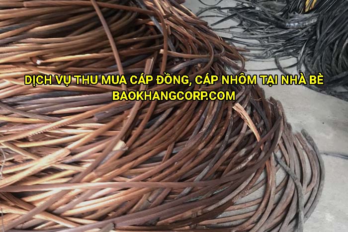 Dịch vụ thu mua cáp đồng, cáp nhôm tại Nhà Bè
