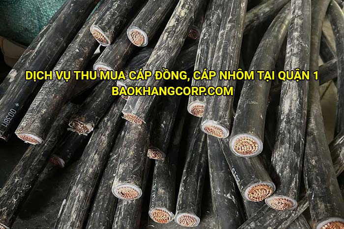 Dịch vụ thu mua cáp đồng, cáp nhôm tại Quận 1