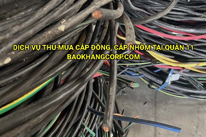 Dịch vụ thu mua cáp đồng, cáp nhôm tại Quận 11
