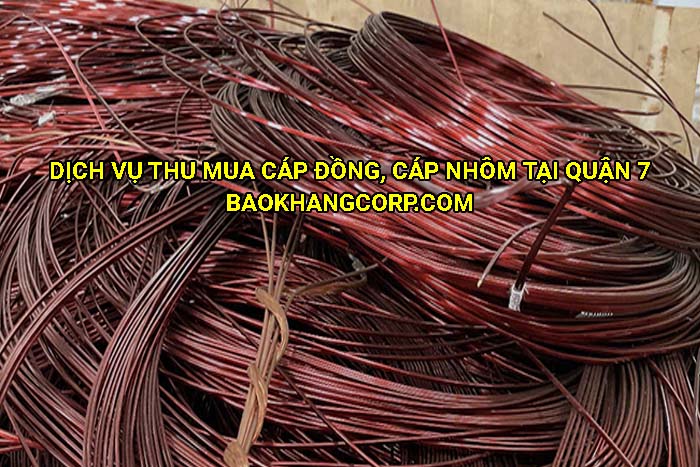 Dịch vụ thu mua cáp đồng, cáp nhôm tại Quận 7