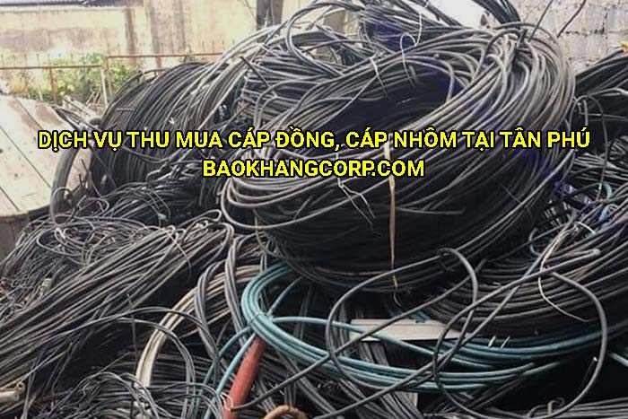 Dịch vụ thu mua cáp đồng, cáp nhôm tại Tân Phú