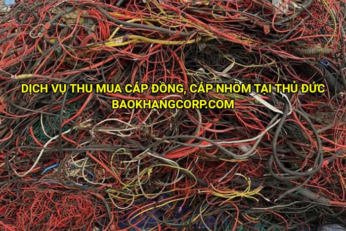 Dịch vụ thu mua cáp đồng, cáp nhôm tại Thủ Đức