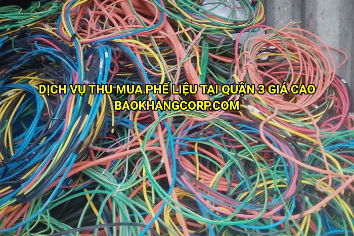 Dịch vụ thu mua phế liệu tại Quận 3 giá cao
