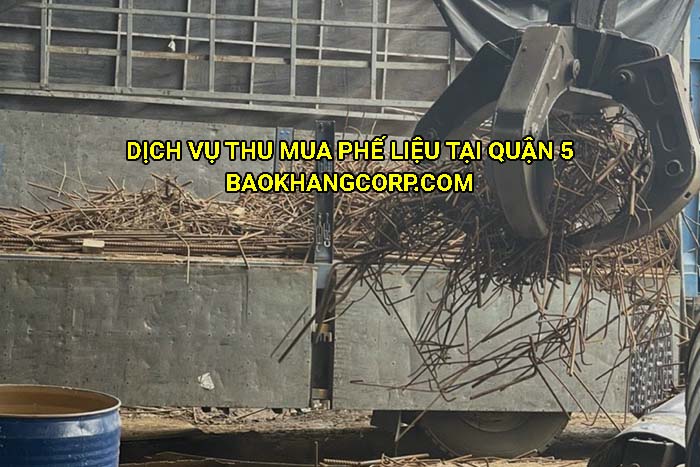 Dịch vụ thu mua phế liệu tại Quận 5