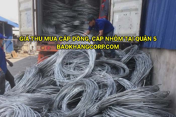 Giá thu mua cáp đồng, cáp nhôm tại Quận 5
