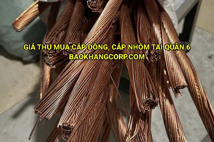 Giá thu mua cáp đồng, cáp nhôm tại Quận 6