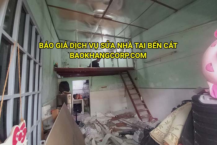 Báo giá dịch vụ sửa nhà tại Bến Cát