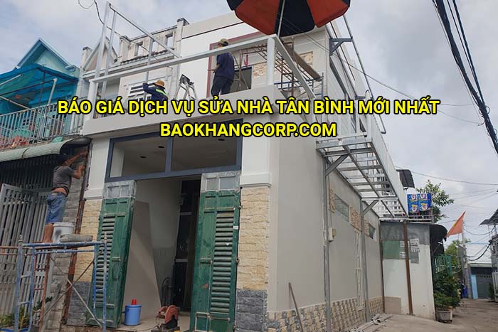 Báo giá dịch vụ sửa nhà Tân Bình mới nhất