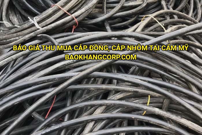 Báo giá thu mua cáp đồng, cáp nhôm tại Cẩm Mỹ