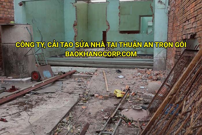 Công ty, cải tạo sửa nhà tại Thuận An trọn gói