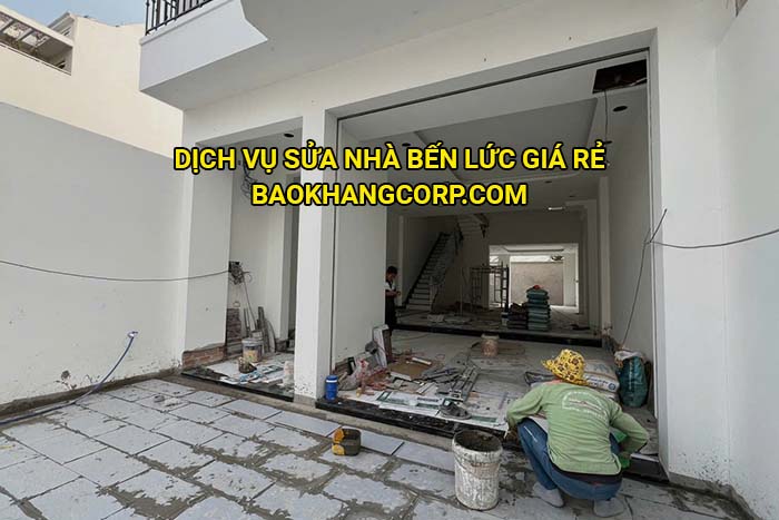 Dịch vụ sửa nhà Bến Lức giá rẻ