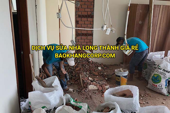 Dịch vụ sửa nhà Long Thành giá rẻ