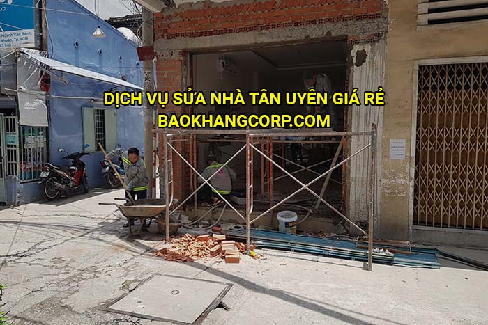 Dịch vụ sửa nhà Tân Uyên giá rẻ