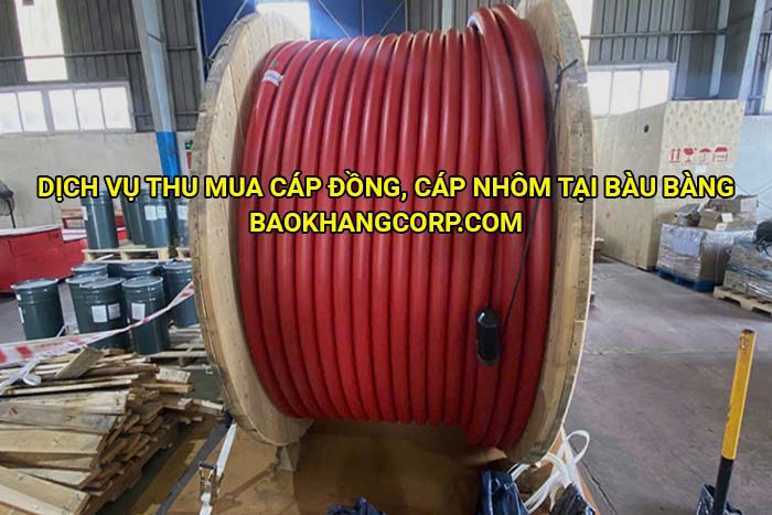 Dịch vụ thu mua cáp đồng, cáp nhôm tại Bàu Bàng