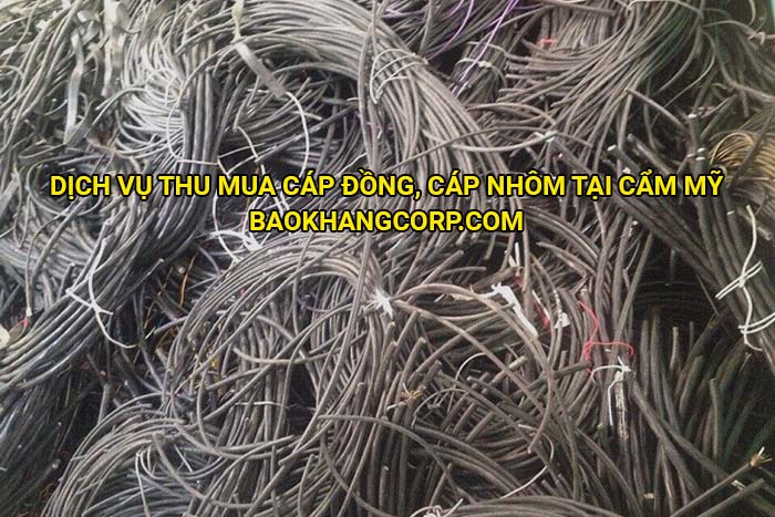 Dịch vụ thu mua cáp đồng, cáp nhôm tại Cẩm Mỹ